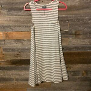 Market and Spruce grey and white sundress